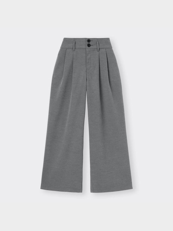 GIRLS起毛タックワイドパンツJR