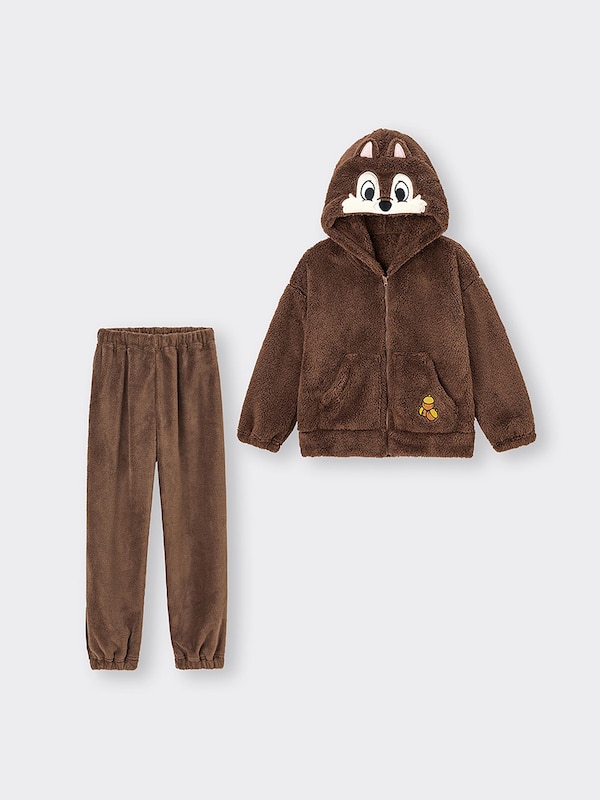 KIDS(男女兼用)マシュマロフィールラウンジセット(長袖) Disney