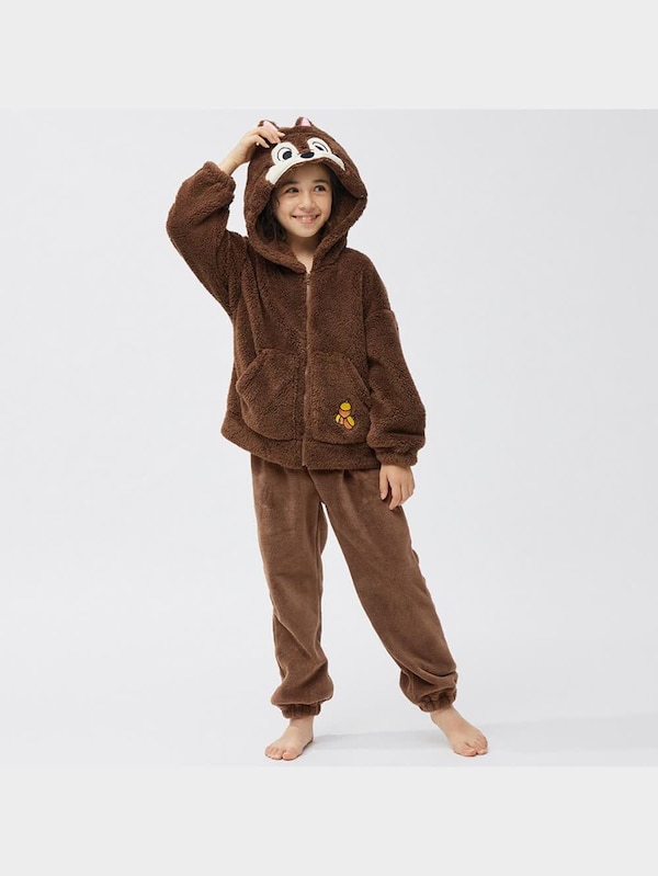 KIDS(男女兼用)マシュマロフィールラウンジセット(長袖) Disney