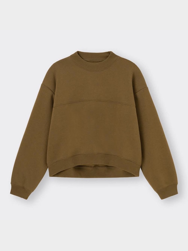 ヘビーウェイトスウェットバックオープンプルオーバー(長袖)+E