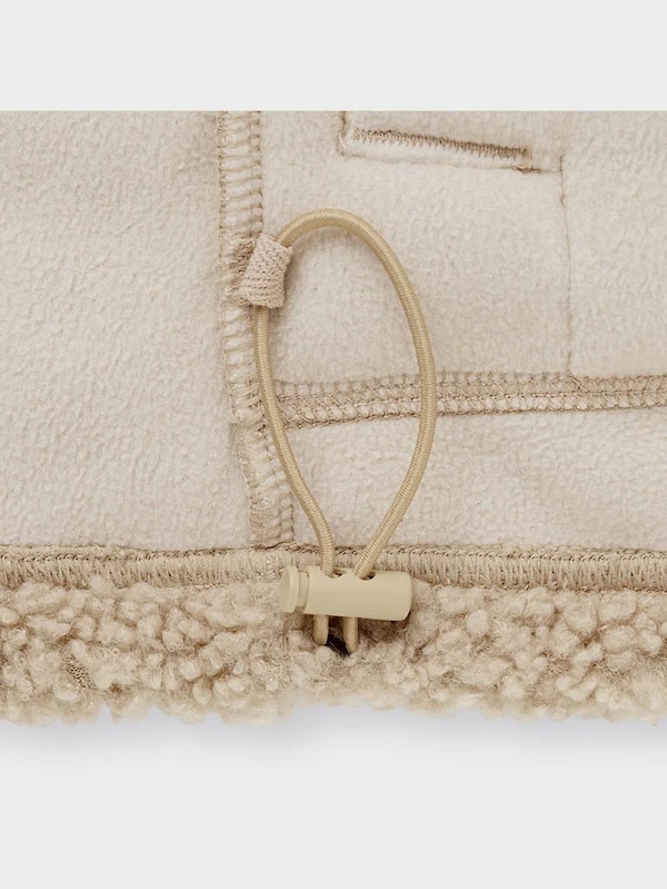 ボアオーバーサイズフルジップブルゾン(長袖)+E