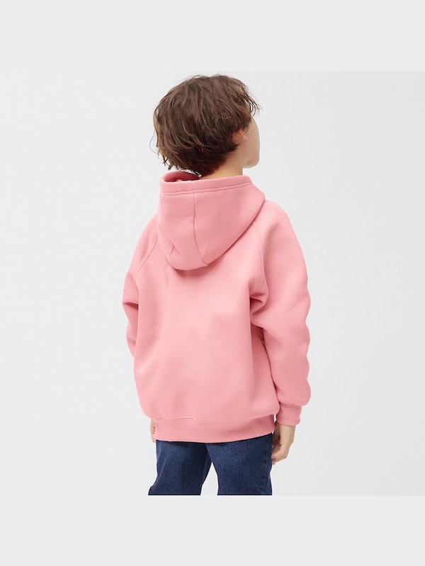 KIDS(男女兼用)裏起毛スウェットパーカ(長袖) Kirby 1