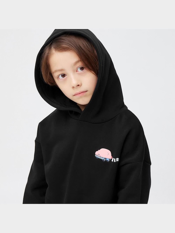 KIDS(男女兼用)裏起毛スウェットパーカ(長袖) Kirby 2