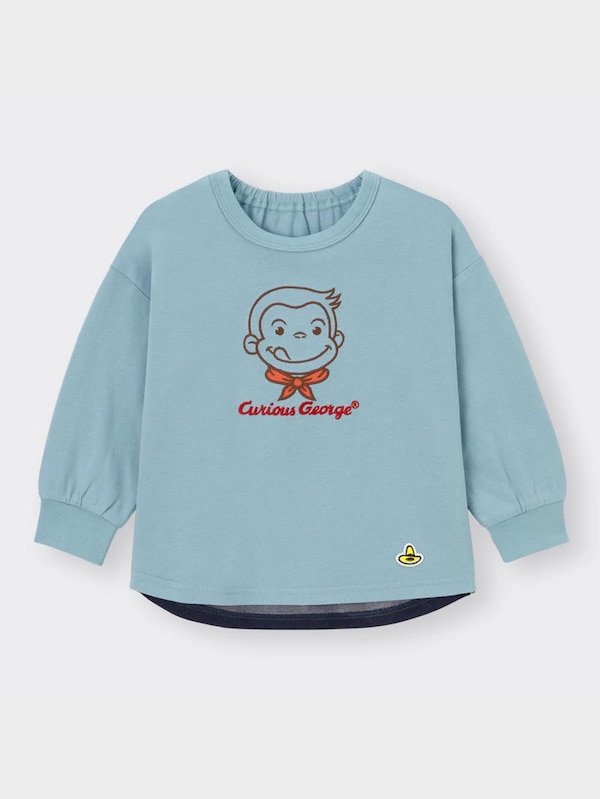 BABY(TODDLER)カンタンT(長袖) Curious George 2