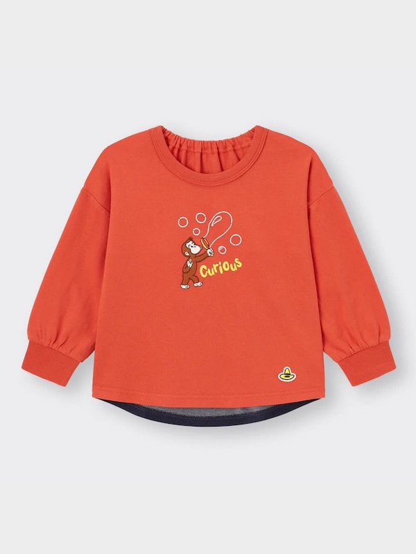 BABY(TODDLER)カンタンT(長袖) Curious George 3