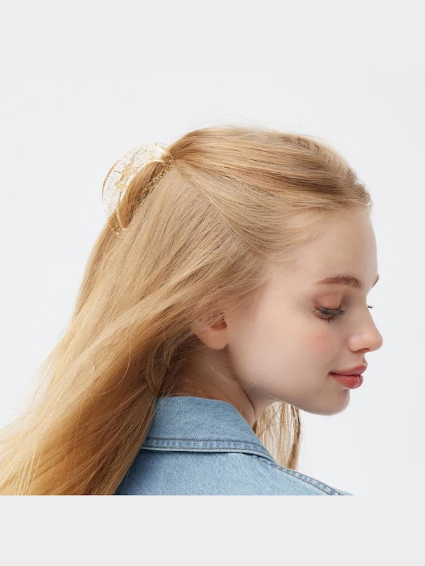 オーバルヘアクリップセット2P