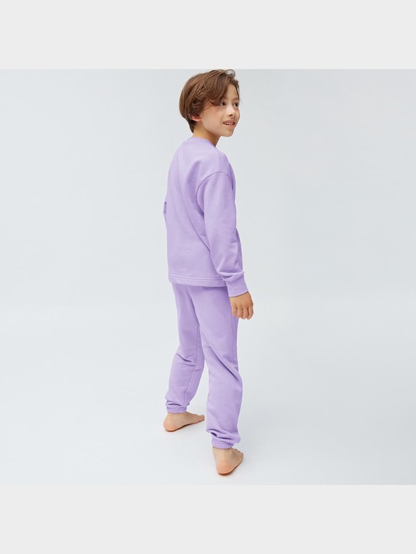 KIDS(男女兼用)ソフトスウェットラウンジセット(ユニコーン)(長袖&ロングパンツ)