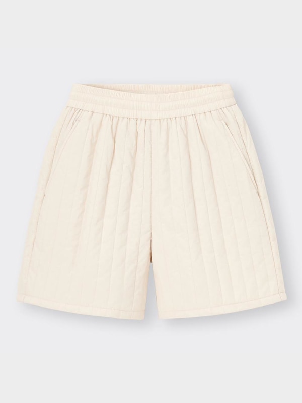 キルティングショートパンツ+E