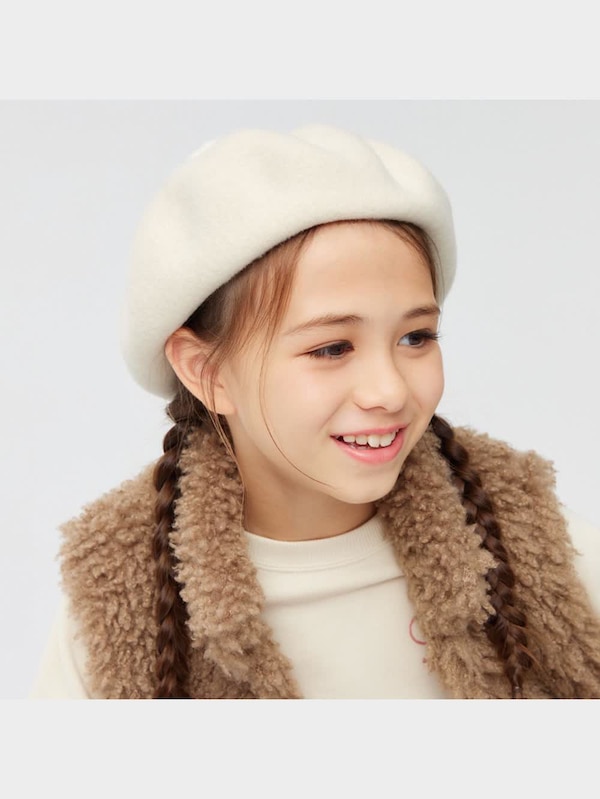 GIRLSウールブレンドベレー