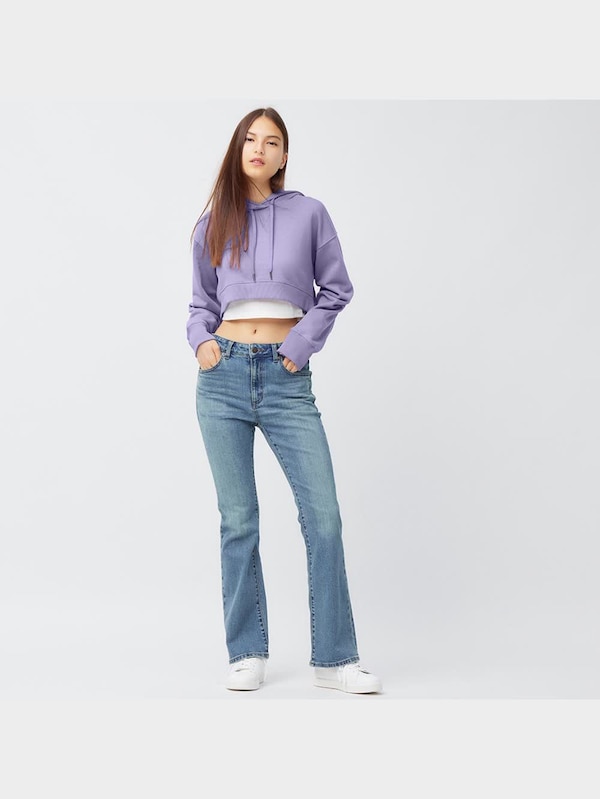 スウェットクロップドパーカ(長袖)OSB+EC