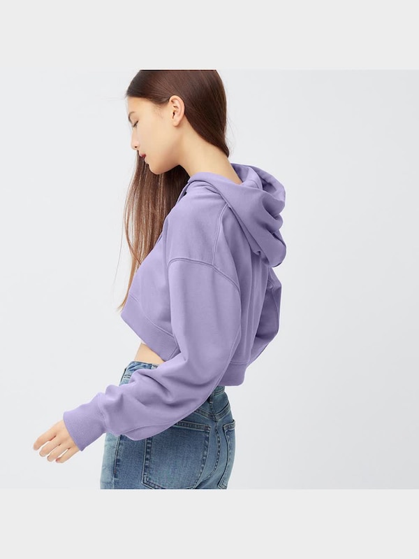 スウェットクロップドパーカ(長袖)OSB+EC