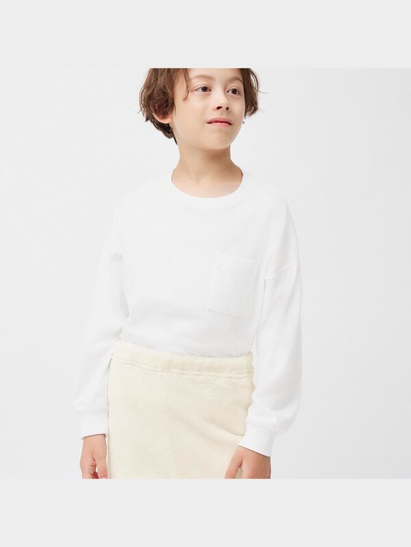 KIDSマシュマロフィールパーカセ ット(シープ)(長袖&ロングパンツ)