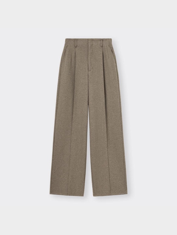 ブラッシュドジャージーワイドパンツ+EC(丈長め80.0cm)