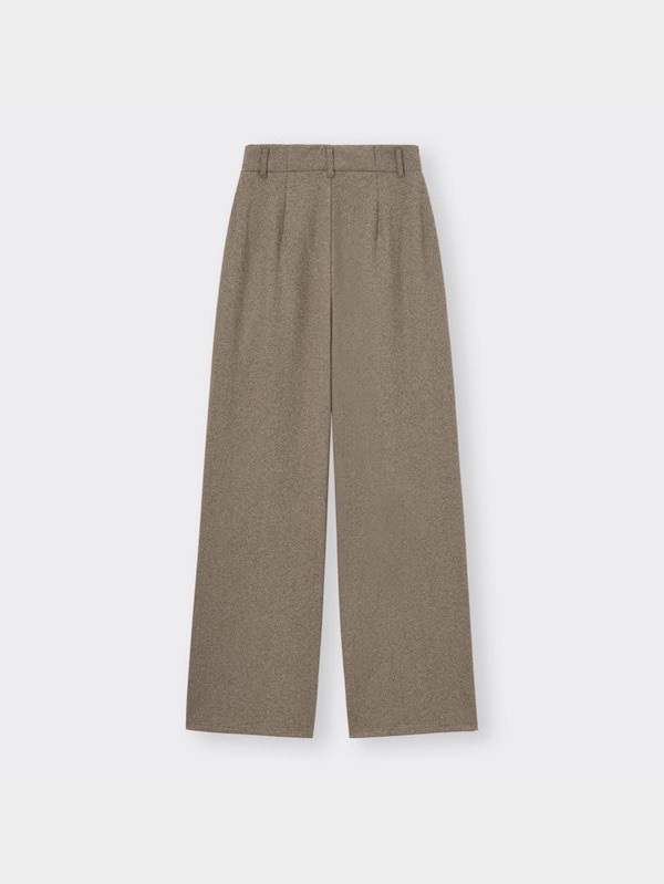 ブラッシュドジャージーワイドパンツ+EC(丈長め80.0cm)