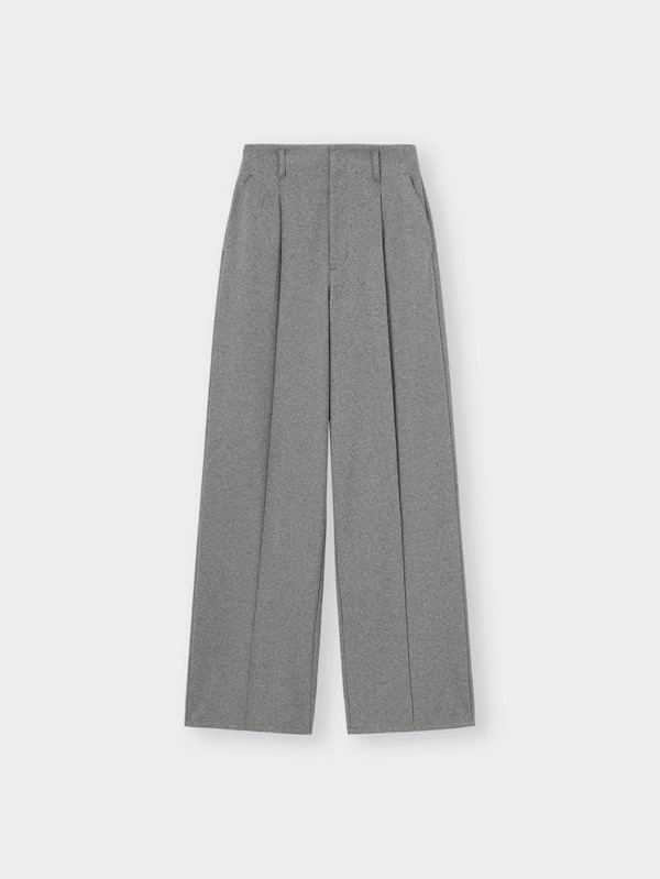 ブラッシュドジャージーワイドパンツ+EC(丈長め80.0cm)