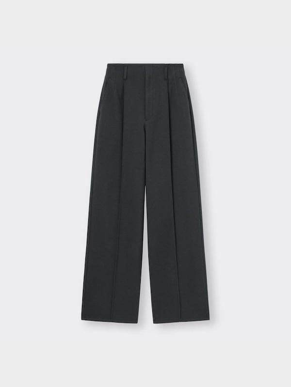 ブラッシュドジャージーワイドパンツ+EC(丈長め80.0cm)