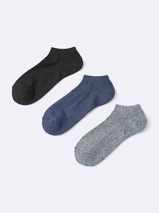 ショートソックス3P 【メンズ】 【インナー・下着】【GU公式/ジーユー】 【MULTI2】 ショートソックス3P 【メンズ】 【インナー・下着】【GU公式/ジーユー】 【MULTI2】