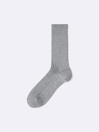 レギュラーソックス(カラーリブ) 【メンズ】 【インナー・下着】【GU公式/ジーユー】 【GRAY】 レギュラーソックス(カラーリブ) 【メンズ】 【インナー・下着】【GU公式/ジーユー】 【GRAY】