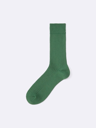 レギュラーソックス(カラーリブ) 【メンズ】 【インナー・下着】【GU公式/ジーユー】 【DARK GREEN】 レギュラーソックス(カラーリブ) 【メンズ】 【インナー・下着】【GU公式/ジーユー】 【DARK GREEN】