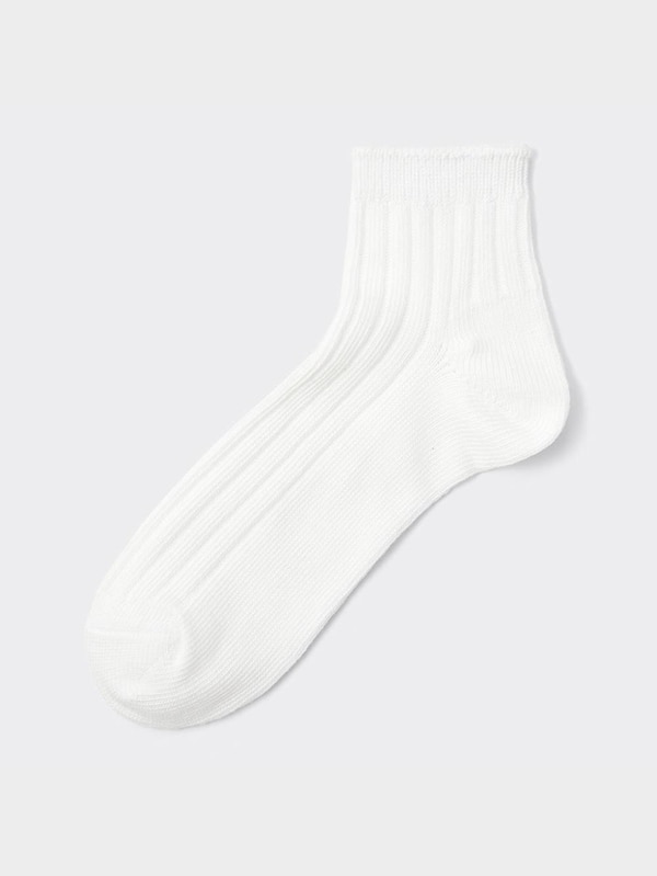 アンクルソックス(リブ)