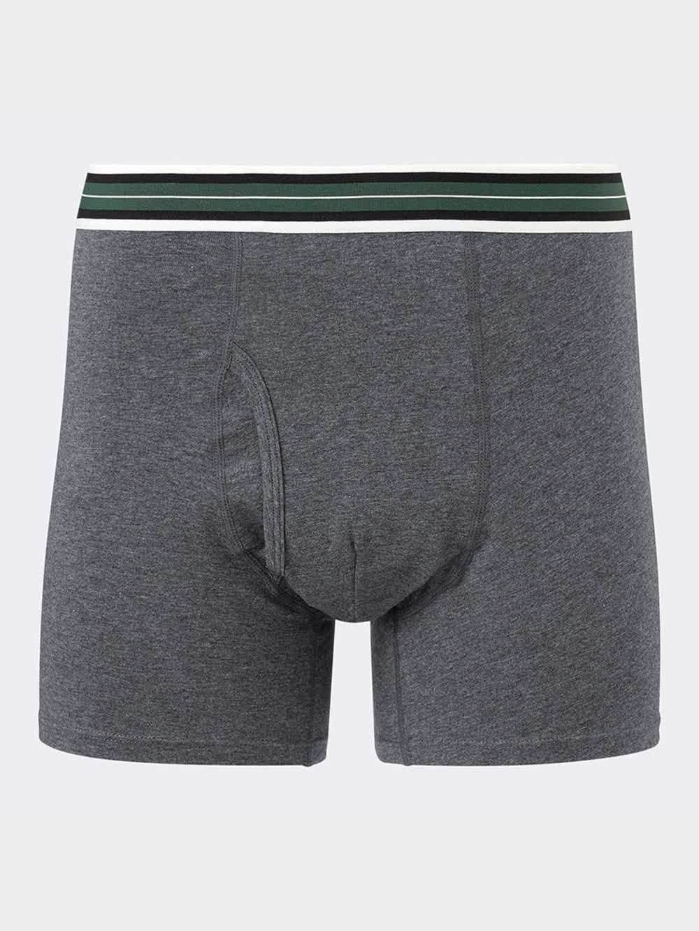 GU公式 | ボクサーパンツ(レギュラーライズ)(ウエストボーダー)