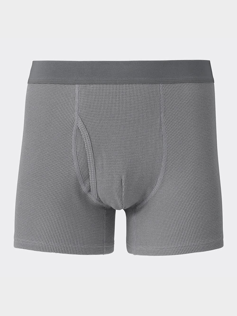 GU公式 | ボクサーパンツ(レギュラーライズ)(ワッフル)