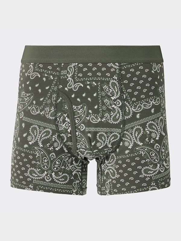 ボクサーパンツ(レギュラーライズ)(ペイズリー)