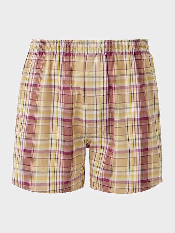 布帛トランクス(マドラスチェック)+X