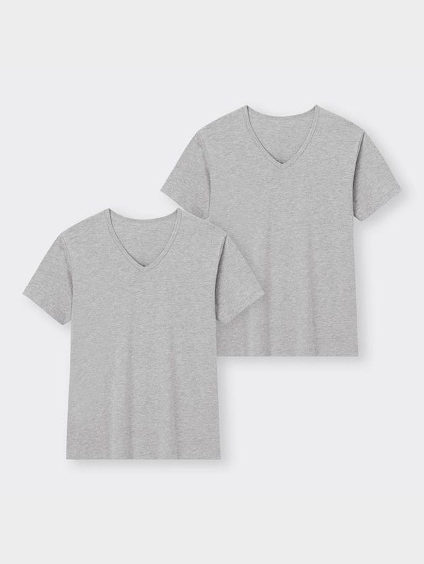 インナーVネックT(半袖)2P
