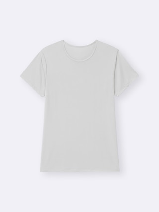 スタイルドライクルーネックT(半袖) 【メンズ】 【インナー・下着】【GU公式/ジーユー】 【LIGHT GRAY】 スタイルドライクルーネックT(半袖) 【メンズ】 【インナー・下着】【GU公式/ジーユー】 【LIGHT GRAY】