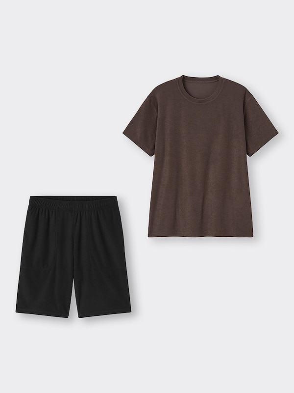 スタイルドライパイルラウンジセット(半袖&ショートパンツ)