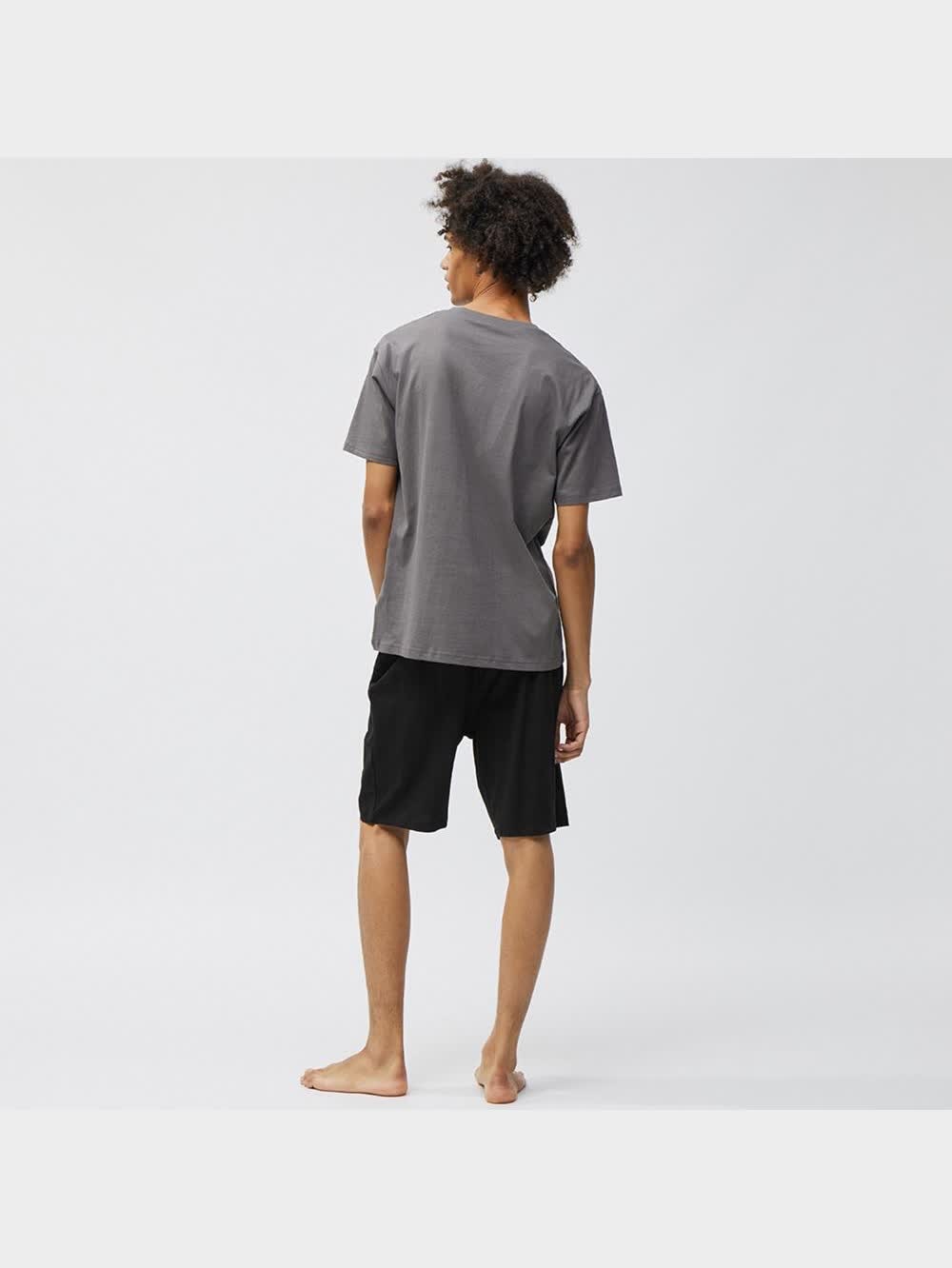ラウドマウスフラミンゴ3点セットアップ 半袖 ハーフパンツ