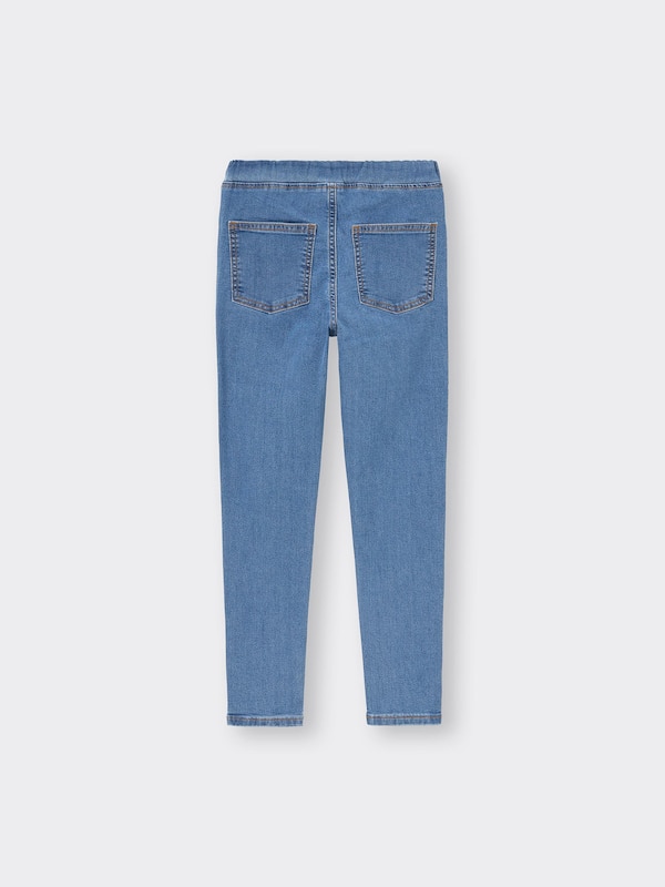 KIDS(男女兼用)のびのびデニムレギンスパンツ