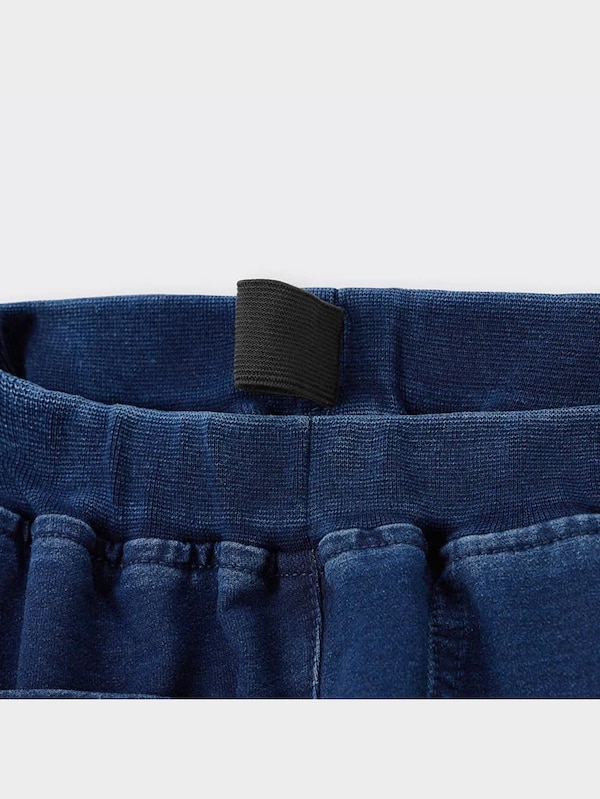 KIDS(男女兼用)インディゴカットソージョガーパンツ