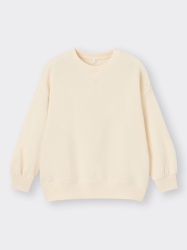 KIDS(男女兼用)オーバーサイズスウェットプルオーバー(長袖)