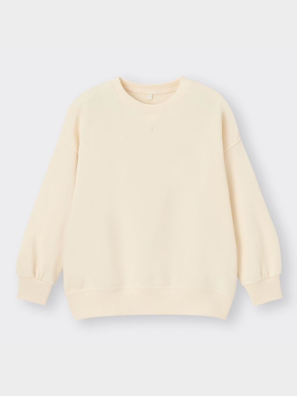 KIDS(男女兼用)オーバーサイズスウェットプルオーバー(長袖)