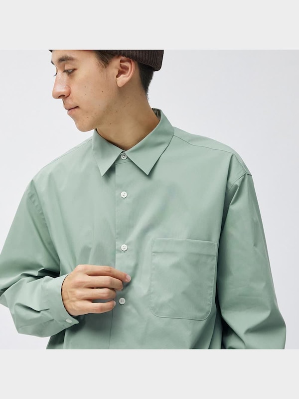 ブロードシャツ(長袖)