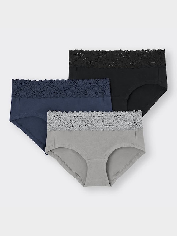 ローライズショーツ3P