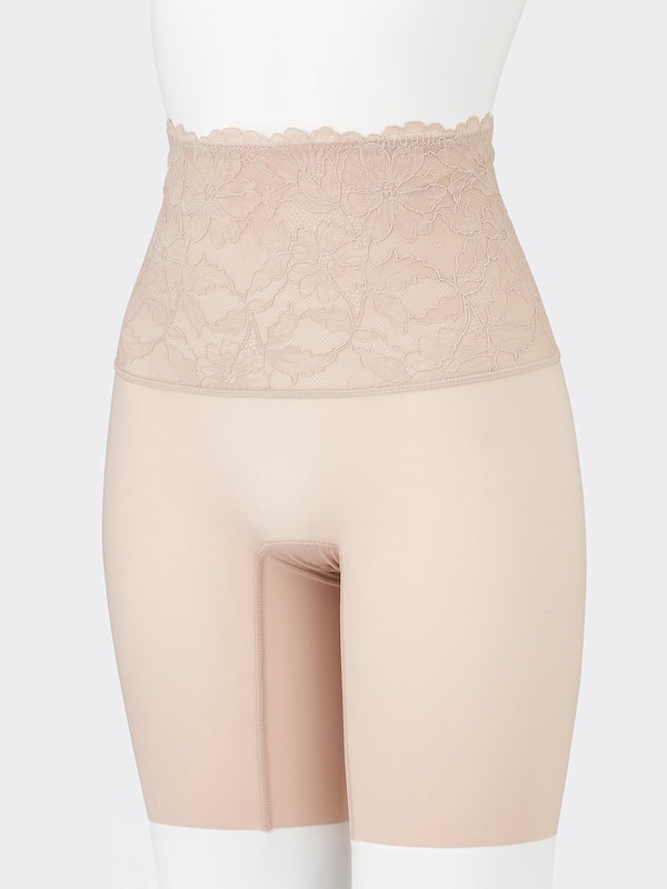 スタイルサポートシェイパーショーツ(レース)(4分丈)+E