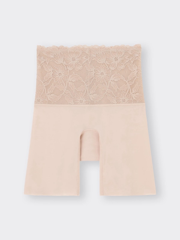 スタイルサポートシェイパーショーツ(レース)(4分丈)+E