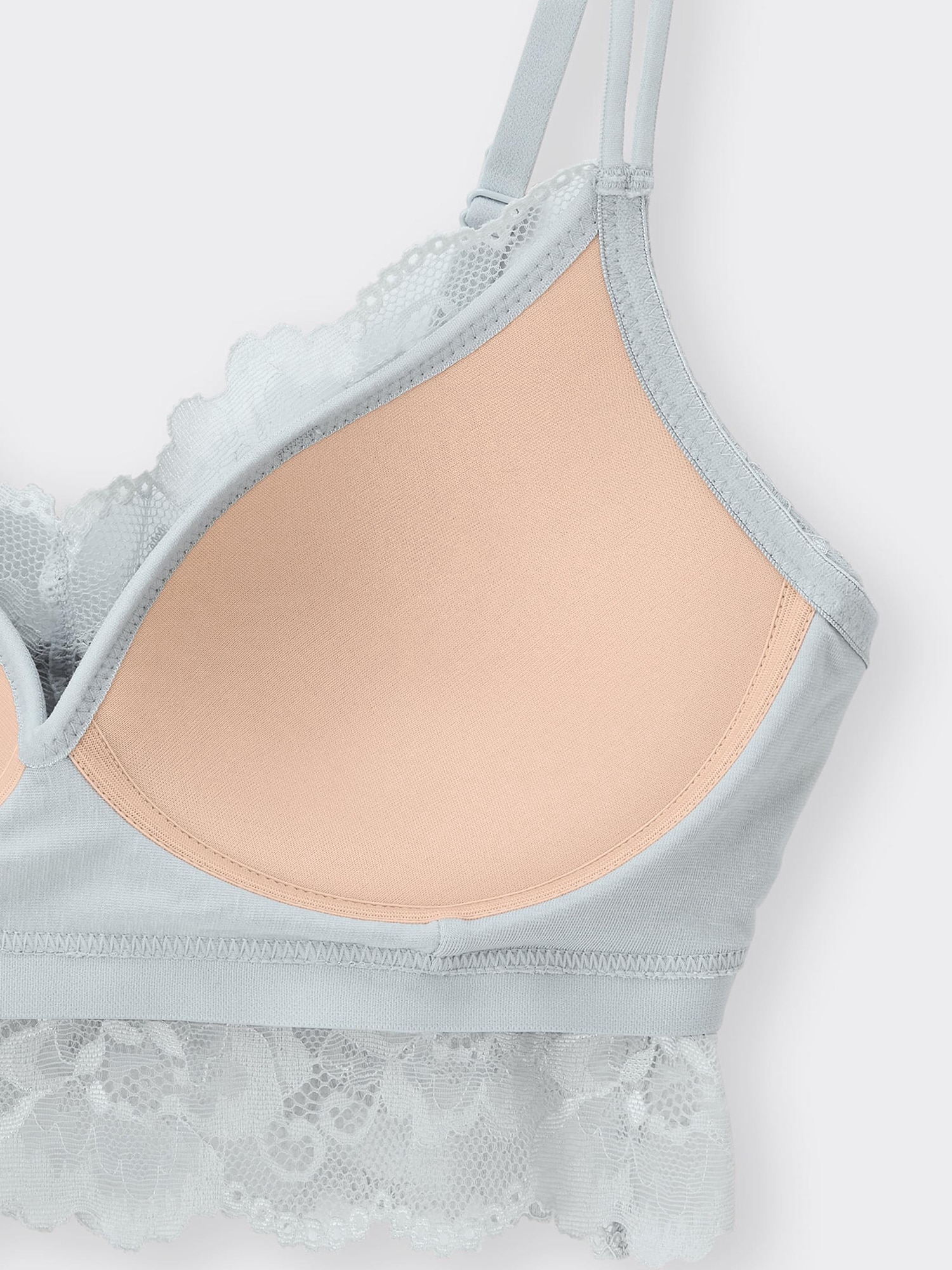 専用です、ご確認後ご購入よろしくお願いします GU公式 | ナチュラルノンワイヤーブラ(レースA)