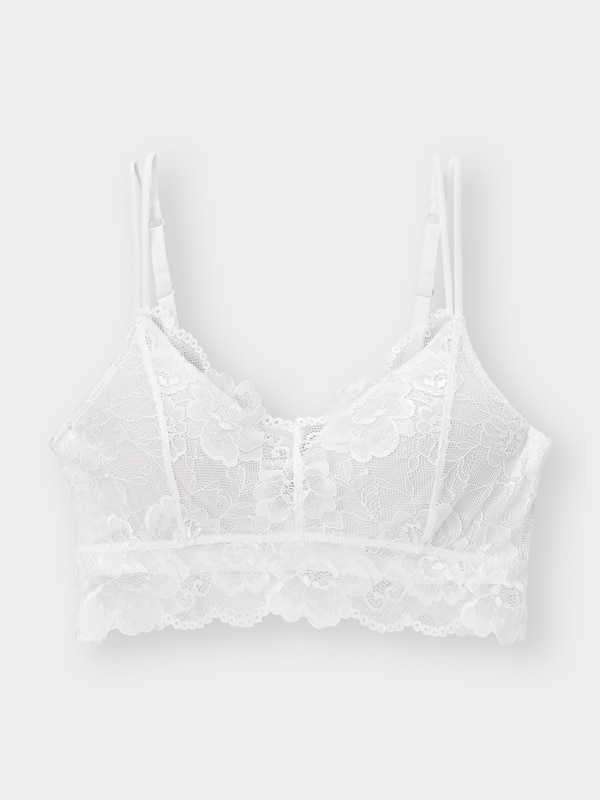 ナチュラルサポートブラ(ノンワイヤー)(レース)(セットアップ可能)(2024年モデル)