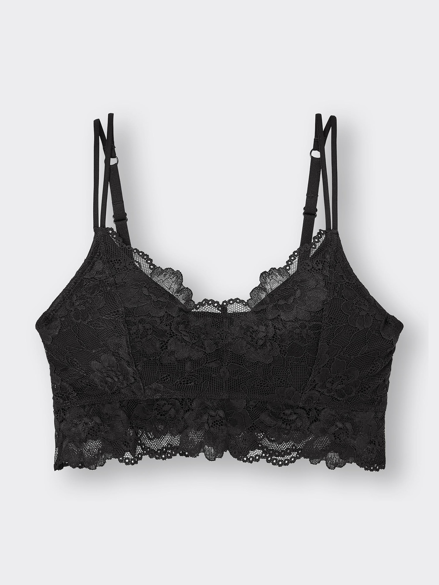 GU公式 | ナチュラルサポートブラ(ノンワイヤー)(レース