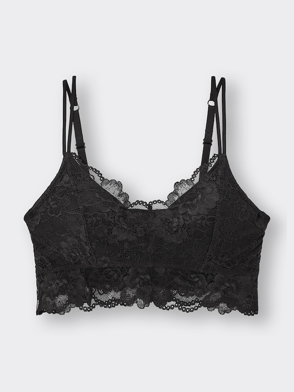 ナチュラルサポートブラ(ノンワイヤー)(レース)(セットアップ可能)(2024年モデル)