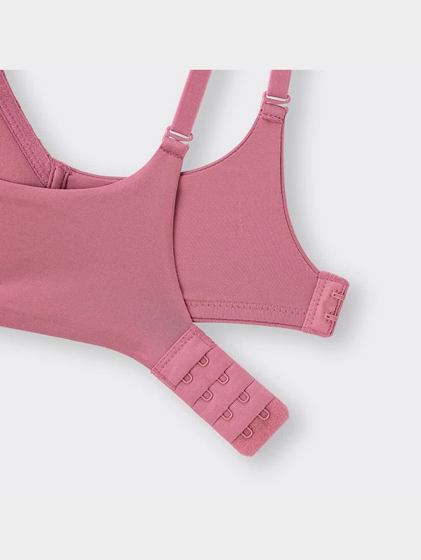 ソフトプランジブラ(ノンワイヤー)(レース)(セットアップ可能)