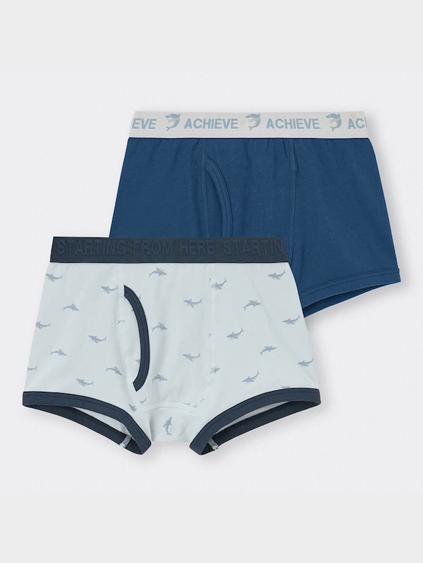 BOYSボクサーパンツ2P(シャーク)