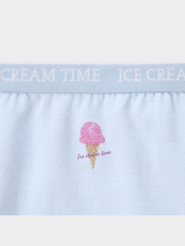 GIRLSショーツ2P(アイスクリーム)