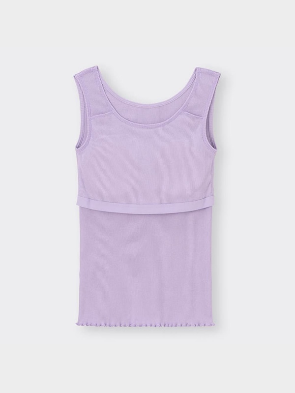 GIRLSブラフィールプチリブタンクトップ