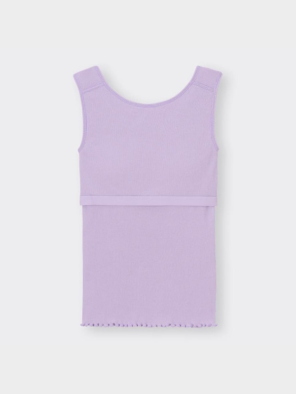 GIRLSブラフィールプチリブタンクトップ