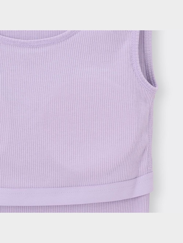 GIRLSブラフィールプチリブタンクトップ